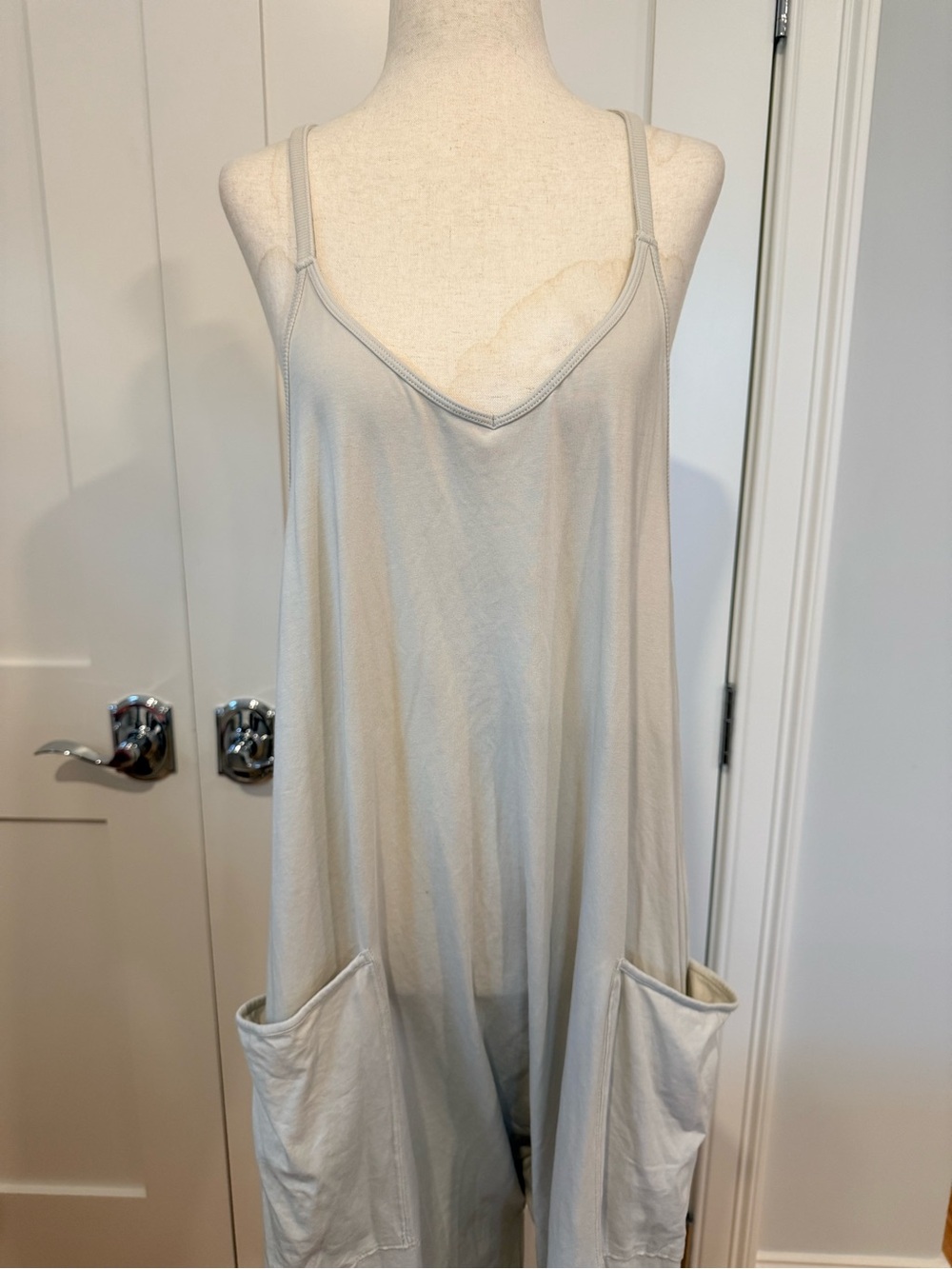 Free People Hot Shot Onsie Drop-Crotch Cotton Jumpsuit - Picture 8 of 16